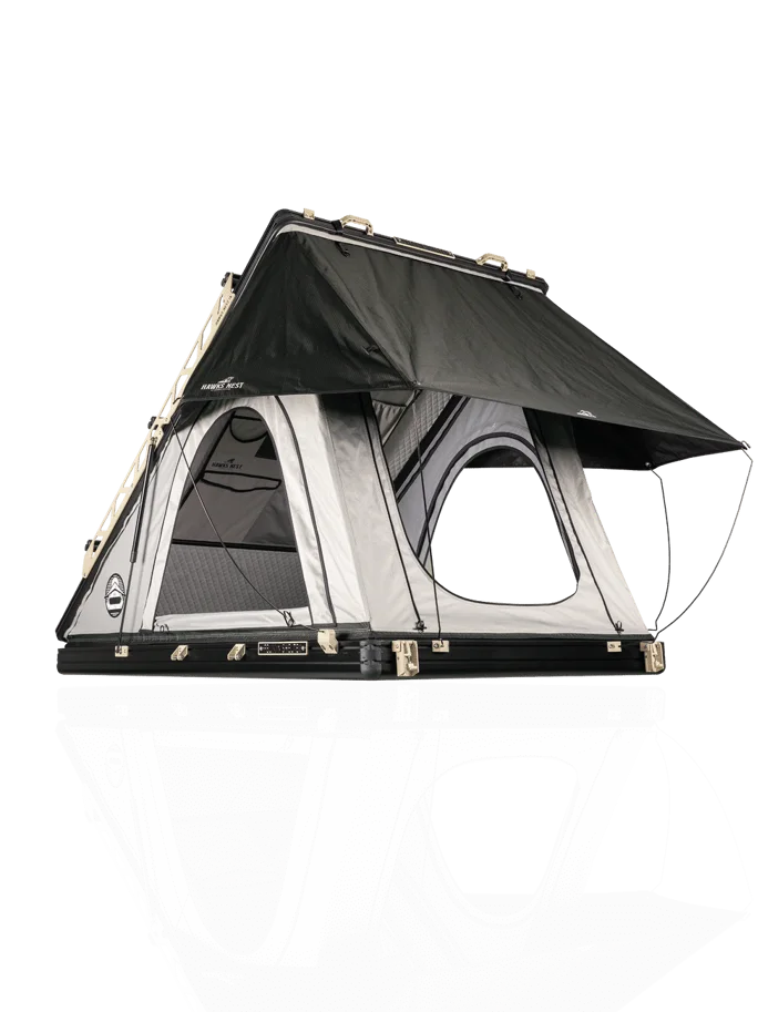 Feldon Shelter HAWK'S NEST V2 Hartschalen-Dachzelt Standard Grau