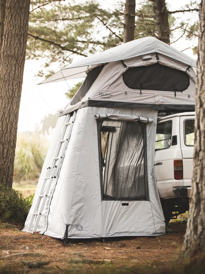 Feldon Shelter CROW'S NEST REGULAR Vorzelt Grau-Kurz (1.7–1.9 m)
